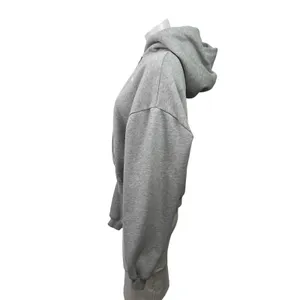 Gymshark Cosy Luxe Zip Through Women's Gray Fleece Hoodie Sweatshirt Top Size M thumbnail 2
