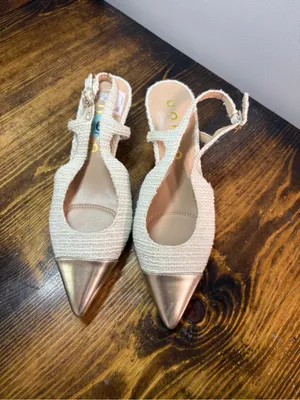 unisa Tan tweed Heels Size 6 thumbnail 3