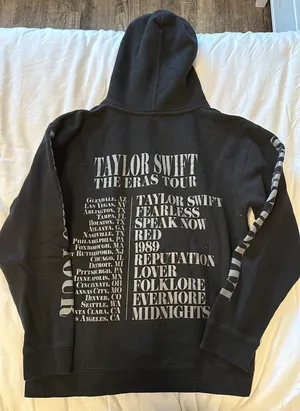 Taylor Swift Eras Tour Black Sweatshirt thumbnail 2