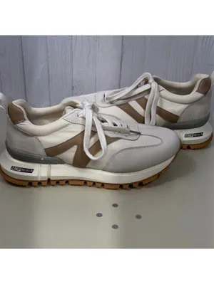 Necap Revela Chunky Platform Sneakers Women’s US 7.5 White Tan Casual Shoes thumbnail 9