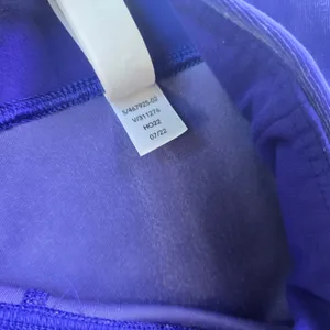 Athleta Elation Velvet Tight‎ Purple High Rise Leggings 467925-02 Womens Large thumbnail 5
