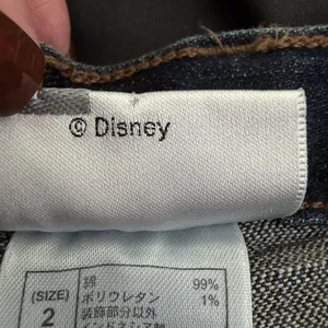 Disney World Resort Mickey Mouse Pocket Embroidered‎ Bootcut Jeans Size 2 Blue thumbnail 11
