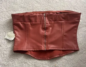 Altar'd State Leather Top thumbnail 2