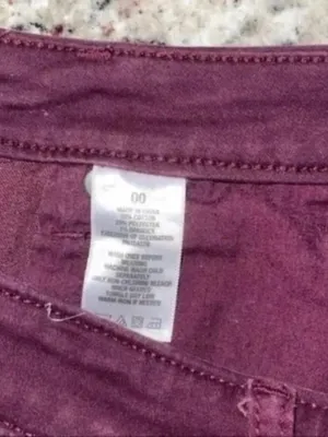Aeropostale Maroon Midi Shorts thumbnail 9