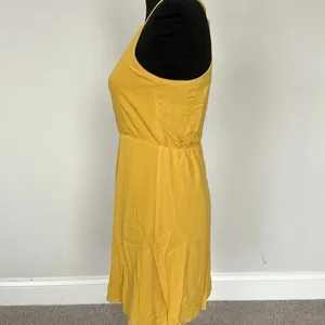 Forever‎ 21 Golden Yellow Dress Sz XS thumbnail 3