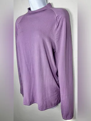 Anthropologie Indra Seamless Ribbed Mock Neck Cozy Long Sleeve Top Size XL thumbnail 6
