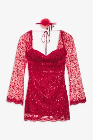 For Love & Lemons Red Dress thumbnail 3