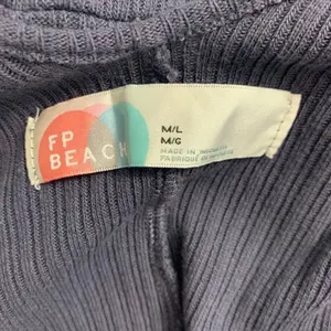 FP Beach Free People Blue Cotton Blend Kimono‎ thumbnail 8