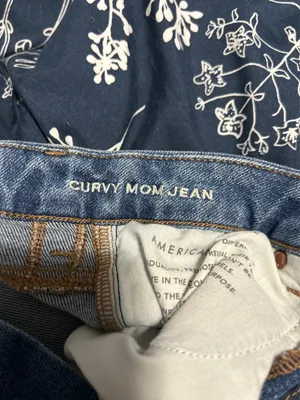 American Eagle Curvy Mom Jeans Stretch High-Rise thumbnail 3