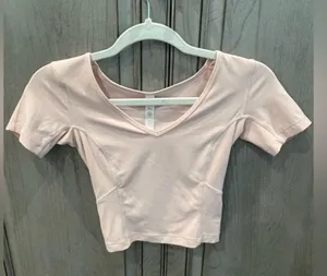 Lululemon Pink Align Tee thumbnail 1