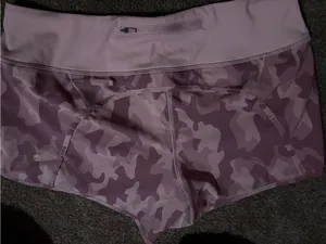 Mauve Camo Athletic Shorts - Never worn thumbnail 2
