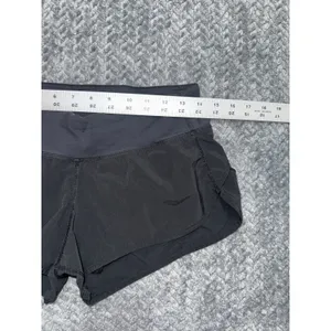 LULULEMON Women's Speed Up Shorts Way stretch Black Size 4 thumbnail 5