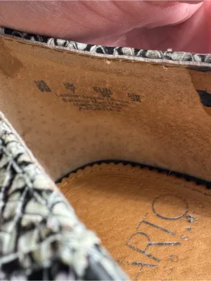Franco Sarto Portia Snakeskin Embossed Leather Loafer‎ Flats Women's Size 9 thumbnail 7