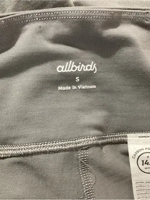 Allbirds Carbon Footprint 14.5 Natural Leggings Size Small thumbnail 6