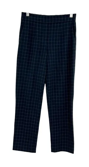 Aritzia‎ Babaton Conan Pants Windowpane Check Print Black Size 00 thumbnail 1