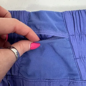 Free People Size L FP Movement The Way Home Shorts High Waist Lined Purple Logo‎ thumbnail 8