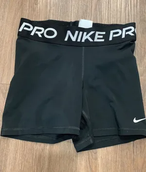 Nike Pro Dri-FIT Womens Black Compression Athletic Training Shorts Medium 3835 thumbnail 1
