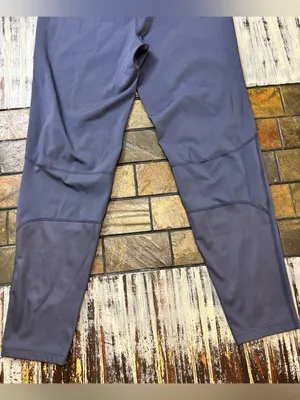 Columbia Women’s Leggings Pants Blue Gray Large Pockets Zip Gym Activewear Yoga thumbnail 3