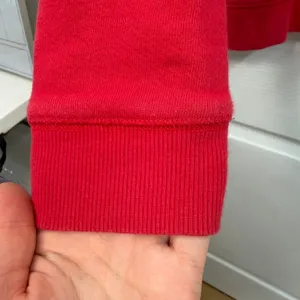Lucky Brand red embroidered GIRL casual crewneck 100% cotton sweatshirt casual L thumbnail 2
