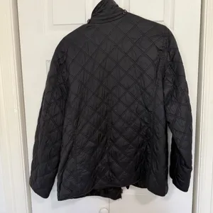 Charter Club Quilted Jacket XL Black thumbnail 2