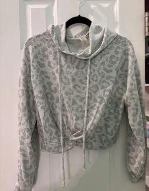Altar'd State Leopard Hoodie thumbnail 1