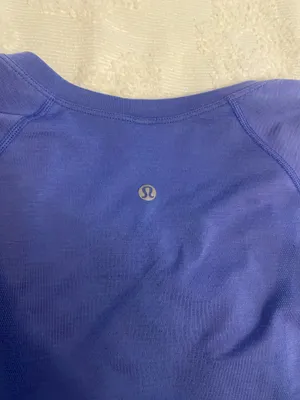 Purple Lululemon Swiftly Tech Short Sleeve thumbnail 4