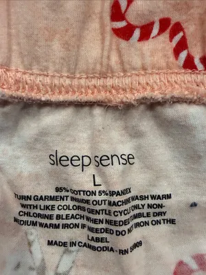 Sleep sense women’s long sleeve 2 piece sleepset size large. thumbnail 3