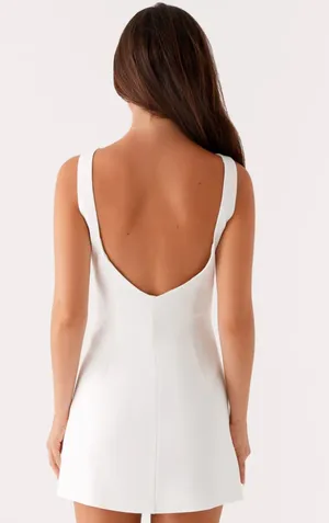 Peppermayo Lulita Mini Dress White thumbnail 2