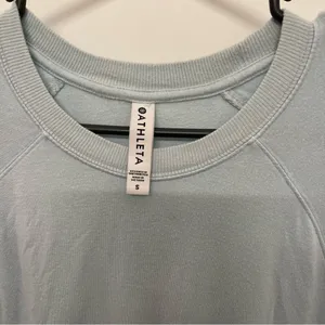 Athleta Mindset Sweatshirt Ethereal Blue Long Sleeve Top thumbnail 3