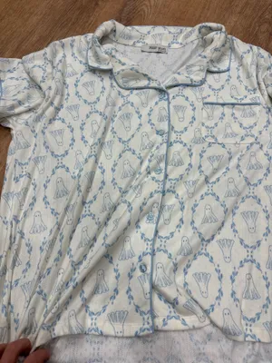 Spooky dreams pj set white ghosts Size XL thumbnail 4