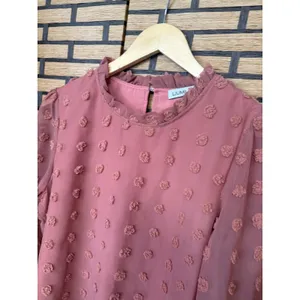 Liumilac Mauve Blouse‎ Size Medium Pink thumbnail 3
