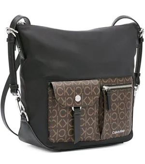 Calvin Klein Black Nylon Crossbody Purse thumbnail 1