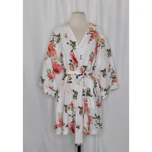 YUMI KIM Dream Lover Floral Robe True‎ Love Bridal Bridesmaid Summer Small thumbnail 2