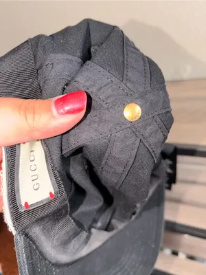 Gucci Gabardine Headband Baseball Cap thumbnail 5