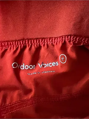 Outdoor Voices Orange Short Run Shorts Athletic thumbnail 7