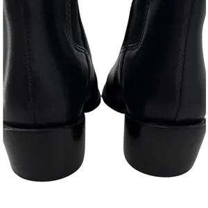 Tory Burch‎ Womens Black Leather Square Toe Chelsea Ankle Boots 143257 Size 6.5M thumbnail 13