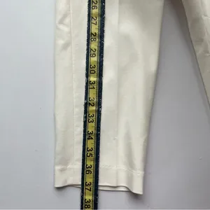Uniqlo Women’s Cream Tailored Pants Size S (26–27” Waist) Stretch Straight Leg thumbnail 9