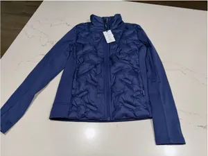 NEW Maelreg Lightweight Performance Windproof Collar Full Zip Puffer Jacket S thumbnail 4