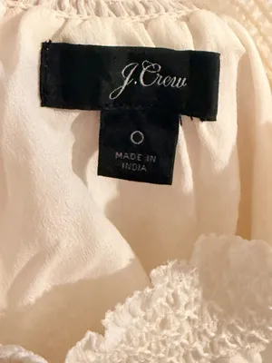 J Crew White Top thumbnail 5