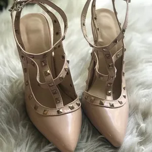 ✨Ji Mei Shoes Nude Pale Pink Pointed Toe Heels✨ thumbnail 2