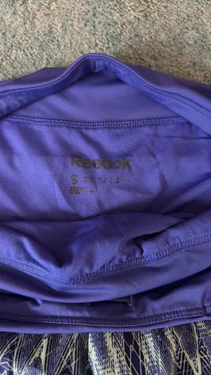 Reebok Women’s Small Athletic Shorts with Built in Underwear thumbnail 3