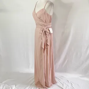Show Me Your Mumu New Liz Maxi Bridesmaid Dress Dusty Blush Pink Size Medium thumbnail 11