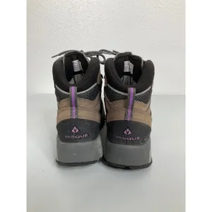 Vasque‎ Gore-Tex Hiking Boots Womens 7.5 M Tan Purple Waterproof Vibram 7479 M thumbnail 4
