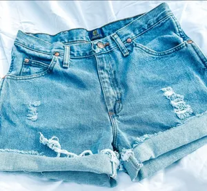 Wrangler vintage western denim shorts thumbnail 1