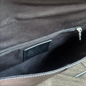 Coach Hampton elegant black leather buckle bag y2k F1260 hobo thumbnail 9