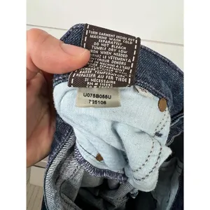 7 For All Mankind Medium Wash Distressed Bootcut Jeans Size 29 7.5" Low Rise thumbnail 10