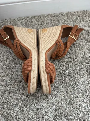Tory Burch Bailey Ankle-strap Wedge Sandals, Size: 10 thumbnail 3