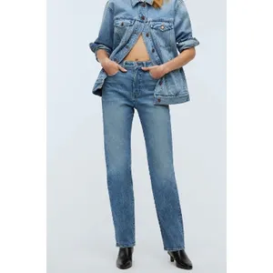 Madewell 90s Straight Jeans‎ Women 25 High Rise Cotton Blend Denim thumbnail 3