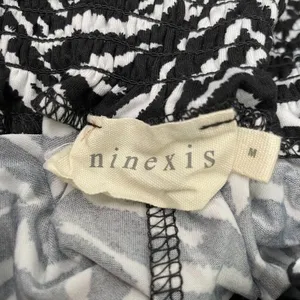 Ninexis Womens Size Medium Zebra Print Knit Maxi Slit Skirt Resortwear Mobwife thumbnail 8