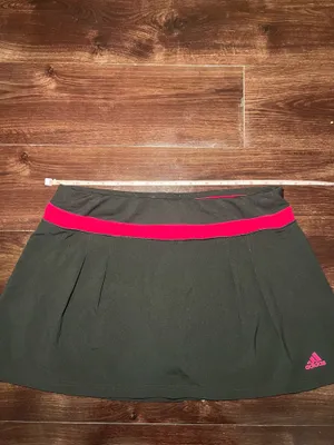 Adidas Climate Black and Pink Athletic Mini Skort Size Medium thumbnail 5
